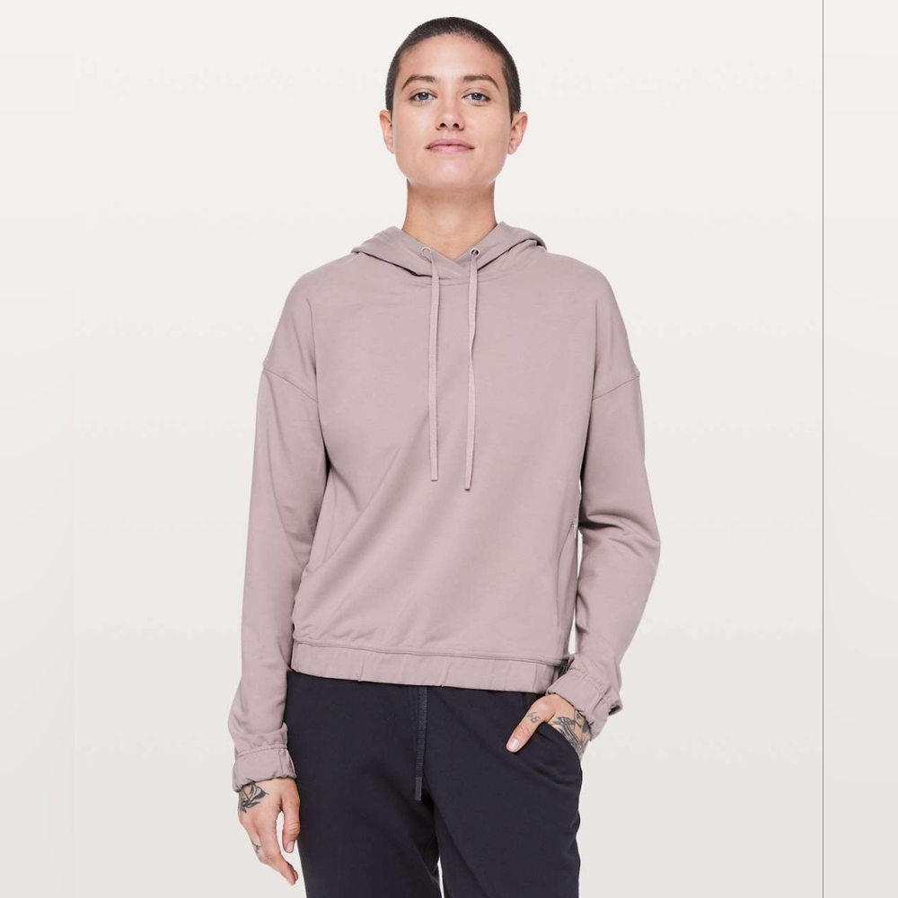 Lululemon Twisted & Tucked Pullover Smoky Blush